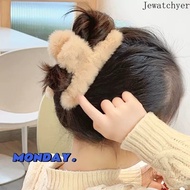 Kẹp tóc sang trọng Faux Fur Hair Claws Combs Kẹp Kẹp tóc mùa thu mùa đông Barrette