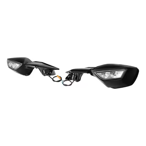 Motorcycle LED Turn Signals Rear View Mirrors For Kawasaki Ninja H2 2015-2022 16 CARBON ZX1002 2019-