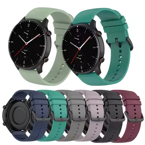 22mm For Huami Amazfit GTR2/GTR2e/GTR 47mm Smart Watch Sport Silicone Strap For Huawei Watch GT 2e/G