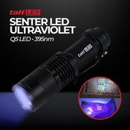 Pocketman Ultraviolet 395nm Waterproof LED Flashlight - P1