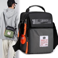 男士单肩斜挎包 新款户外休闲男包 牛津布防水轻便时尚多层旅行背包 G2SH Outdoor Casual Men's Shoulder Bag Waterproof Nylon Crossbody B