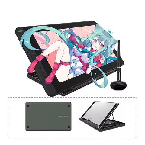 Huion Kamvas 13 Graphics Tablet with IPS Screen 13.3 Inch Drawing Display, Compatible with MacOS Win