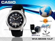 CASIO手錶專賣店國隆_WVA-M630B-1AJF_黑面數字_日版_六局電波太陽能_保固一年_開發票