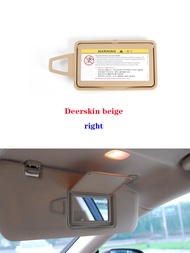 [TXLP] ที่คลุมกระจกเครื่องสำอางที่บังแดดสำหรับรถอุปกรณ์เสริมรถยนต์แว่นตากันแดดรถสำหรับ Mercedes Benz