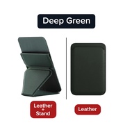 LionShield Premium Leather Magnetic Wallet Card Holder with Stand Compatible with iPhone 17/16/15/14