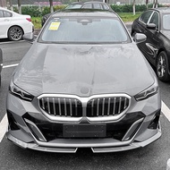 2Pcs For BMW G60 G61 520i 520d 530e 550e i5 M60 M-Sport 2023-2025 Car Front Bumper Lip Spoiler Split