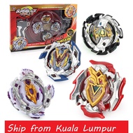 《Boxed》4PCS Beyblade Burst Toys Set With Launcher Stadium Metal Fight Kid's Gift B110 B106 B105 B104