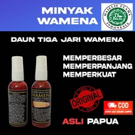 Minyak Wamena Daun tiga jari 100% Original - Pembesar Alat Vital pria permanen - Obat Ejakulasi Dini - Minyak oles Pembesar Mr P