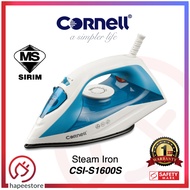 Cornell 1600 Watt Large Steam Iron CSIS1601S CSI-S1601S (1 Year Warranty)