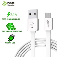 DAP Micro DM200 2.4A Fast Charging Data Cable DAP Micro DM200 2.4A Fast Charging Original Cable