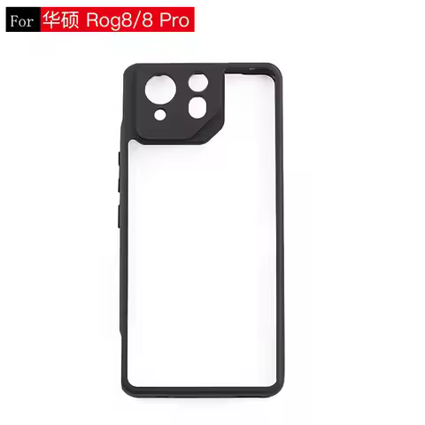 Transparent Case For Asus ROG Phone 8 Pro Case Shockproof Soft Back Cover For Asus ROG Phone 8 Pro C