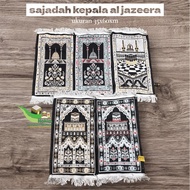 [ WHOLESALE 10Pcs ] Small Polycotton Prayer Rug with Braided Tassels AL-JAZEERA Turkey