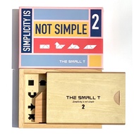 Brain teasers for adults, teens and kids. IQ training STEM toys, Family games, Travel games, Wooden 