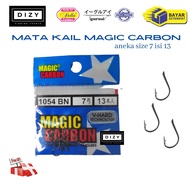 Mata Kail Tajam Magic Carbon Tipe 1054 Size 0.8 1 2 3 4 5 6 7 8 9 10 11 12 13 14 15