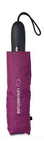 LiFEVENTURE - 英國防UV 雙層防風自動開關雨傘 - Trek Umbrella - Medium (Purple)