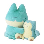 [訂貨 全新有牌 公仔 禮物] Pokemon Pocket Monster Snorlax Kabigon Munchlax Gonbe Plush Toy Little Daydream 寵物小精