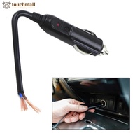 TOUCHMALL 12V 24V Car Interior Plug Male LED Socket Plug Connector Adapter Car Accessories M9R9