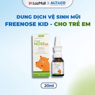 Dung dịch vệ sinh mũi cho bé Freenose Kid - Giúp giảm nhanh ngạt mũi làm sạch an toàn cho trẻ từ 6 t