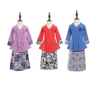 Kebaya Modern 9103 Baju Raya Girls Fashion Set Wear Baju Budak Perempuan