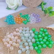 CLEAR PEARL BEADS GLOSSY PEARL BEADS GLOSSY PEARL BEADS 8mm