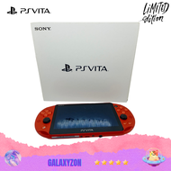 PLAYSTATION VITA PS VITA 2000 METALLIC RED LIMITED EDITION (ORIGINAL BY SONY)[JAILBREAK SET]