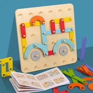 Montessori Toys Suitable for Children 2 3 4 Years Old, Puzzle Sensory Toys Suitable for Children 3-5