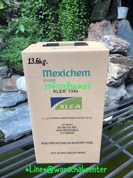 น้ำยาแอร์ R134a ยี่ห้อ KLEA JAPAN น้ำหนัก 13.6 กิโล สินค้าคุณภาพ จากญีปุ่น 100%