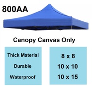 8x8 / 10x10 / 10x15 Canvas Only Market Canopy / Kanvas Kanopi / Kain Kanopi Khemah Pasar