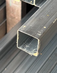 โปรโมชั่นพิเศษ เหล็กกล่องกัลวาไนซ์ ขนาด 2"x2" นิ้ว มาตรฐาน มอก. ราคาสุดถูก! หนา 1.5 มม. ความยาว 200