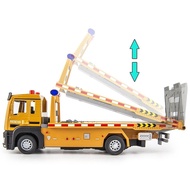 [uguuiya] 1/32 Tow Truck Toy Miniature Friction Powered Push Holiday Gift Tow Truck