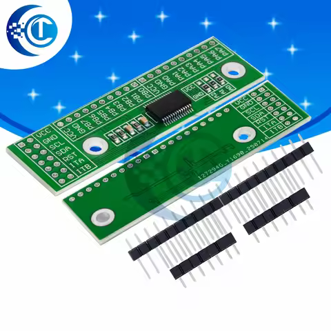 MCP23017-E/SS I2C IIC Expander Board Module I2C to 16IO IIC Input/Output Expansion Board MCP23017 3.