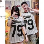 T-shirt with the "Number79" print by the brand Onemono, featuring a distinctive design element of th