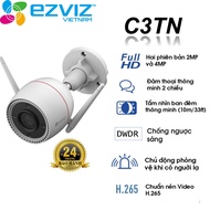 Ezviz C3TN 3Mpx Wifi Camera Outdoor, Night Color, Flashing Alarm, Siren, 2-Way Talk,