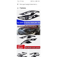 E60 1Pair Upper Headlight Gasket Seal Left & Right For BMW E60 525xi 528i 530i 525i