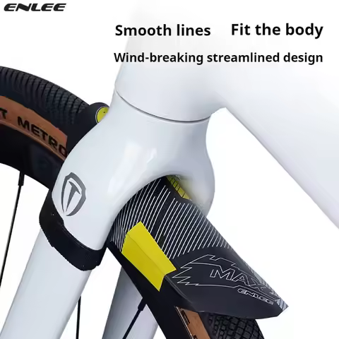 ENLEE Road Vehicle Fender Bicycle Fender Road Vehicle Front Fork Quick Disassembly Fender Portable R