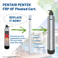 PENTAIR 5PP35 35" HF Pleated Cartridge for FRP/Polyglass Outdoor Water Filter - FRP 40" tank & above