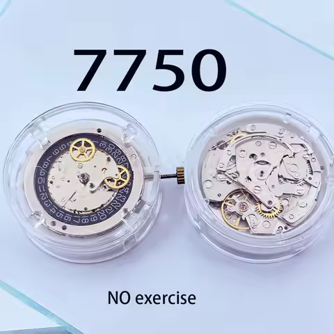 Watch accessories China Dandong movement 7750 movement broken movement NO movement 1pc black and whi