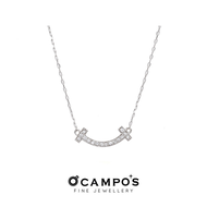 OCAMPO'S FINE JEWELLERY CYRILYN 18K WHITE GOLD NECKLACE