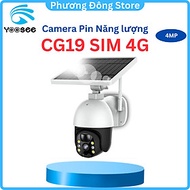 Camera Yoosee PT năng lượng mặt trời CG19-46 (Solar PT Camera 4.0MPx) - Hàng chính hãng
