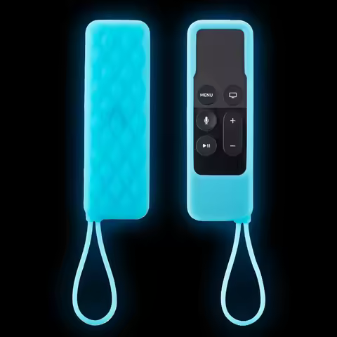 Silicone Protective Case Cover for Apple TV4 4th 4K Gen Siri Remote Control Waterproof Anti Slip Dus