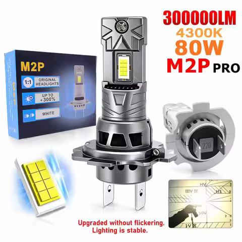 4300K M2P H7 Led Headlight 6500K H11 H7 Fog Light 9005 HB3 H1 9006 H4 Car LED Lamp LED Headlight Bul