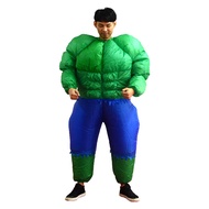 Halloween Cartoon Doll Performance Costume Hulk Polyester Inflatable Suit Bar Party Spoof Clothing Manufacturer