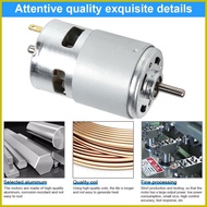 ▫ ⊙ ◮ 775 DC Motor 12V 3000-6000RPM High Speed Large Torque Motor with Ball Bearing and Fan Blade f