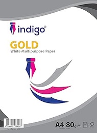 Indigo® A4 White Multipurpose Copier 80gsm Paper 100 Sheets Pack