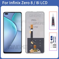 For Infinix Zero 8 LCD X687 IPS Display Touch Screen Digitizer Assembly For Infinix Zero 8i X687B Ca