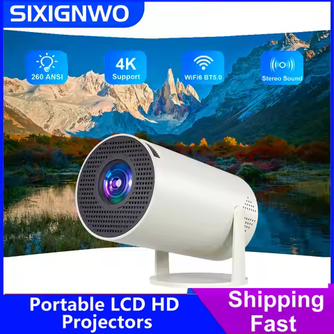 HD Projector portatil 4K 1280x720P Android 11 LED Video Home Theater Cinema Phone mini Proyector Mov