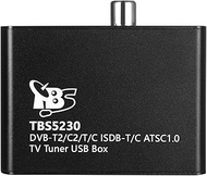 TBS5230 DVB-T2 / C2 / T/C(J.83A/B/C) / ISDB-T/C / ATSC1.0 TV Tuner Box