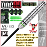 One80 Steel Tip Dart 80% Tungsten Panther - M (18G & 20G)