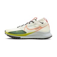 13代購 Nike Pegasus Trail 4 GTX 米白綠橘 男鞋 慢跑鞋 越野鞋 防水鞋 FN3430-180 23Q2