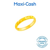 Facetted Ring in 999 Gold